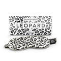 Pure Silk Sleep Mask [100% 6A Mulberry Silk, 22 Momme] - Leopard Print
